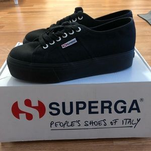 Superga platform sneakers